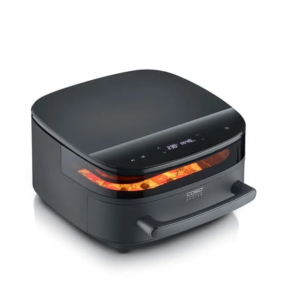 Caso | AirFry & PizzaChef | Power 2850 W | 6 L | Black