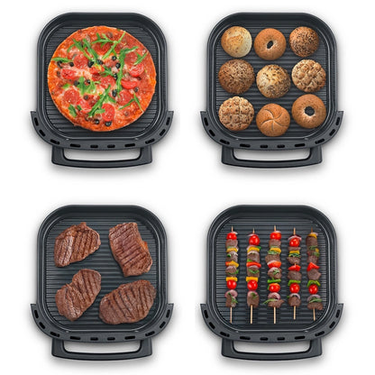 Caso | AirFry & PizzaChef | Power 2850 W | 6 L | Black