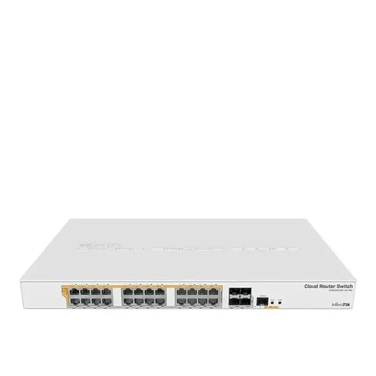 MikroTik | Cloud Router Switch | CRS328-24P-4S+RM | Switch - 28 ports | Rack-mountable