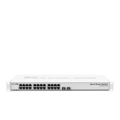 MikroTik | Cloud Smart Switch | CSS326-24G-2S+RM | Switch - 26 ports | Rack-mountable
