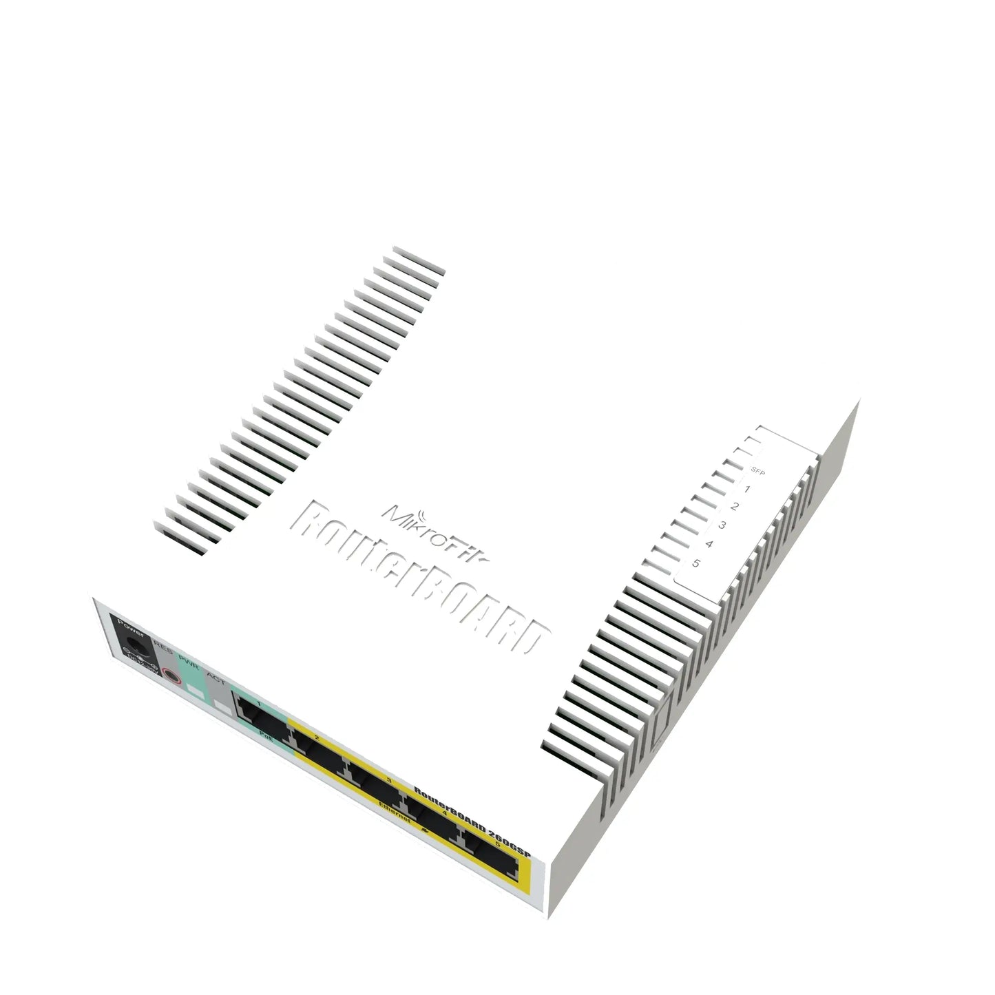 MikroTik | RouterBOARD | RB260GSP | Switch - 6 ports