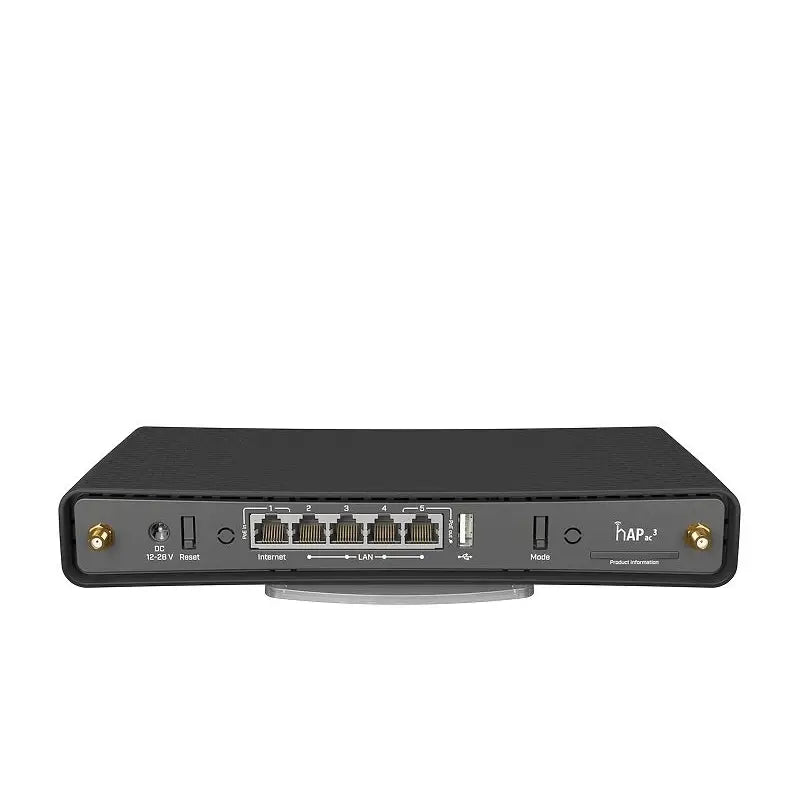 MikroTik | Wireless router | hAP ac³ | Desktop | 5-port switch | 2.4 GHz / 5 GHz