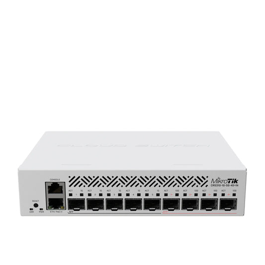 MikroTik | CRS310-1G-5S-4S+IN | Switch - 10 ports | Rack-mountable