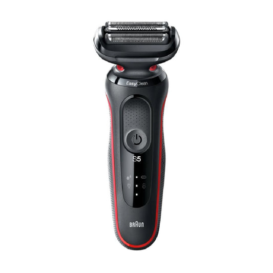 Braun | 51-R1000s | Shaver | Series 5 | Cordless | Wet & Dry | AutoSense | Black / Red