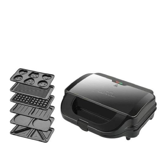 ETA | ETA515190000 Sorento Plus | Sandwich Maker | Multigrill 6-in-1 | 900W | 6 interchangeable plates | Black