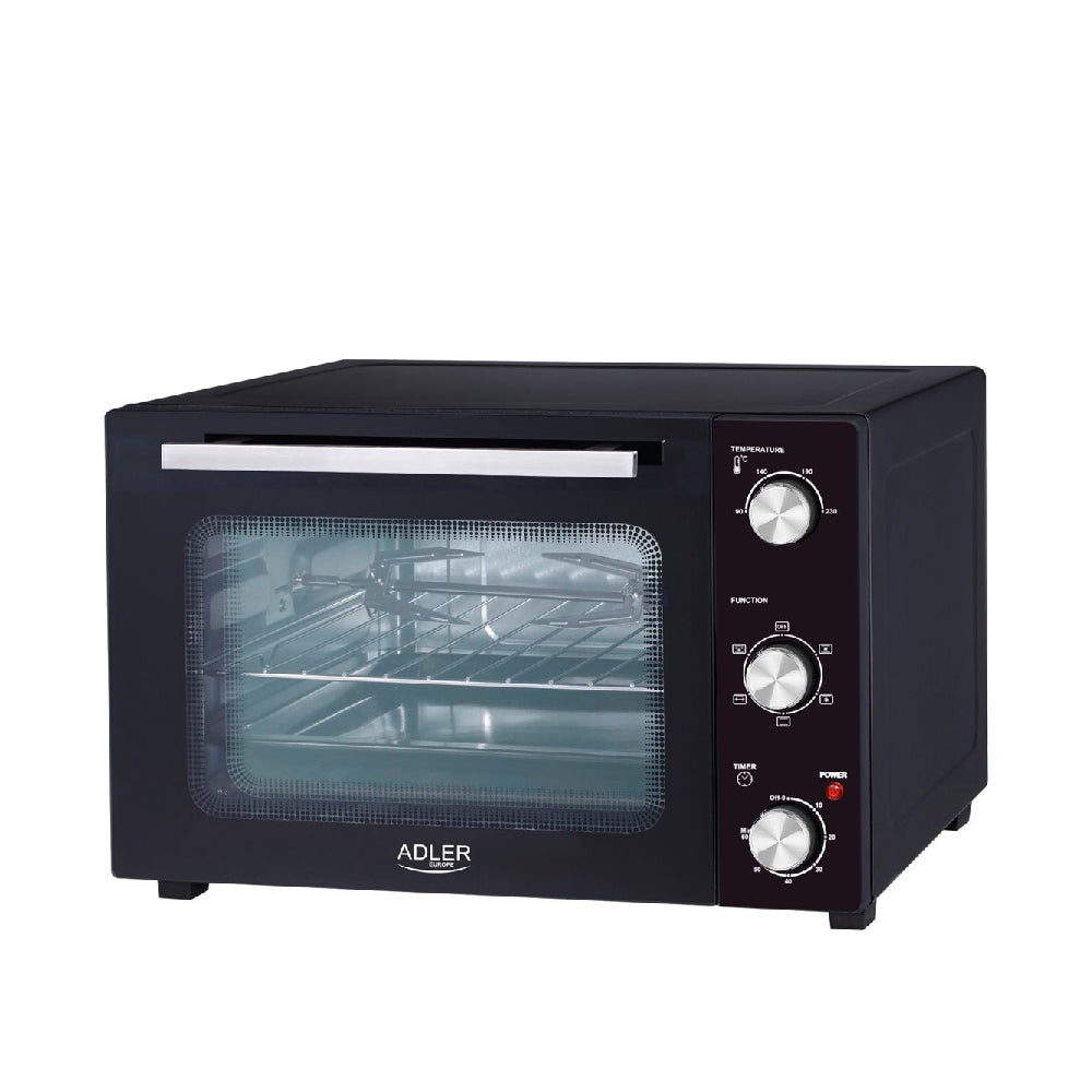 Adler | AD 6025 | Electric oven | 35L | 1500W | Convection & Rotisserie | 90-230°C | Black