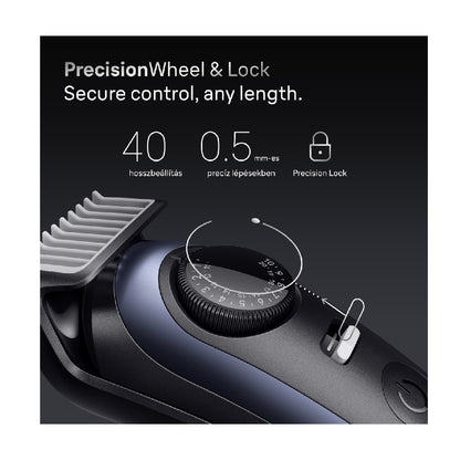 Braun | Series 7 BT7540 | Beard Trimmer | Cordless | 40 length steps | ProBlade | Gray / Black