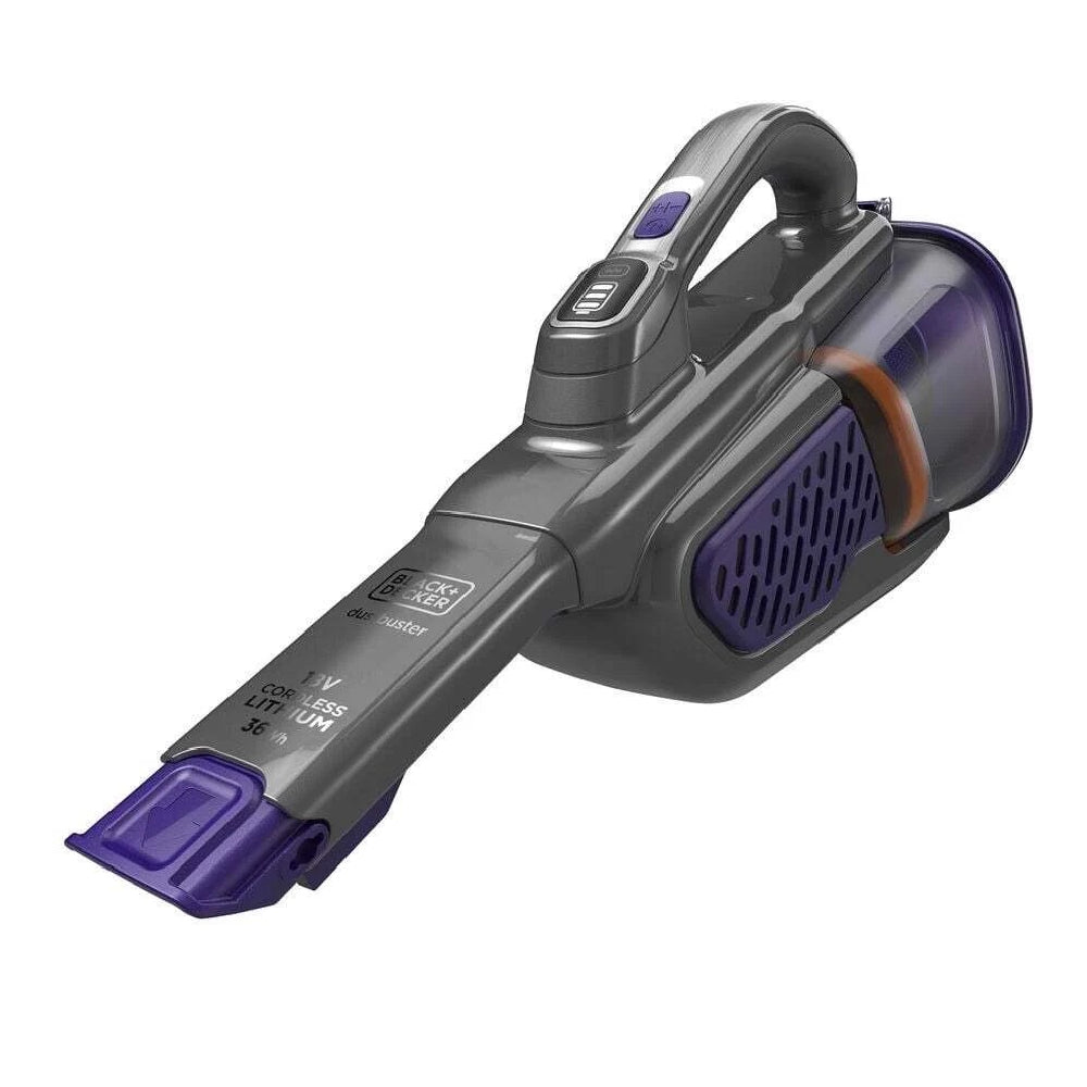 BLACK+DECKER | BHHV520BFP | Handheld Vacuum Cleaner | DustBuster Pet | Cordless | 35 AW | 0.7L | 21 min autonomy | Blue / Grey