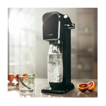 SodaStream | Art | Sparkling Water Maker | Quick Connect system | Mechanical lever control | Black