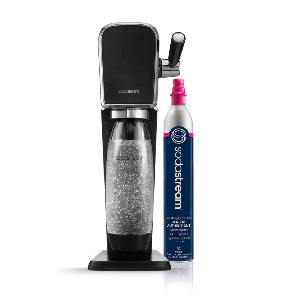 SodaStream | Art | Sparkling Water Maker | Quick Connect system | Mechanical lever control | Black