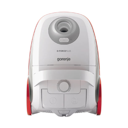 Gorenje | VCEA21GPLW | Vacuum cleaner | Bagged | 700W (188W suction) | 3L | HEPA | 64 dB | White