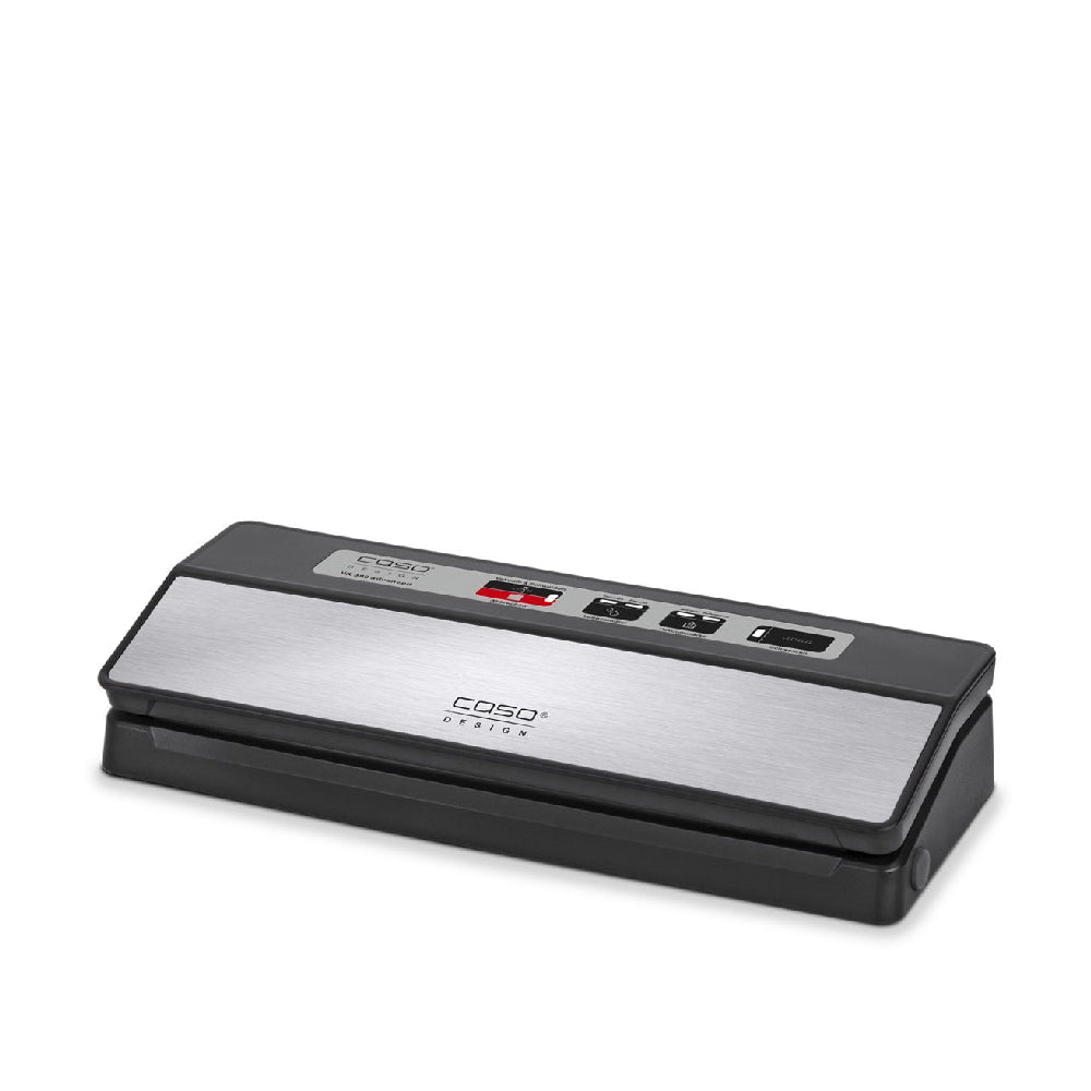 Caso | 01522 VR 390 advanced | Vacuum sealer | 110W | 12 l/min | Max 30cm seam | Cutter | Black / Silver