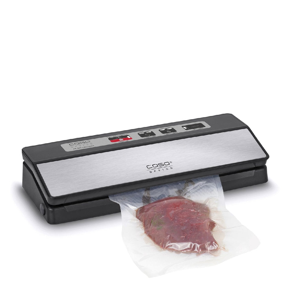 Caso | 01522 VR 390 advanced | Vacuum sealer | 110W | 12 l/min | Max 30cm seam | Cutter | Black / Silver