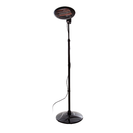 Sunred | SMQ2000A | Patio Heater | Elekra Quartz Standing | Infrared | 2000W | 3 settings | IP34 | Black