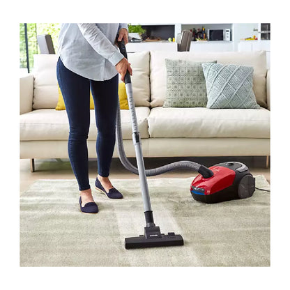 Philips | FC8243/09 | Vacuum cleaner | Bagged | 900W | 3L | S-bag | 77 dB | Red / Black