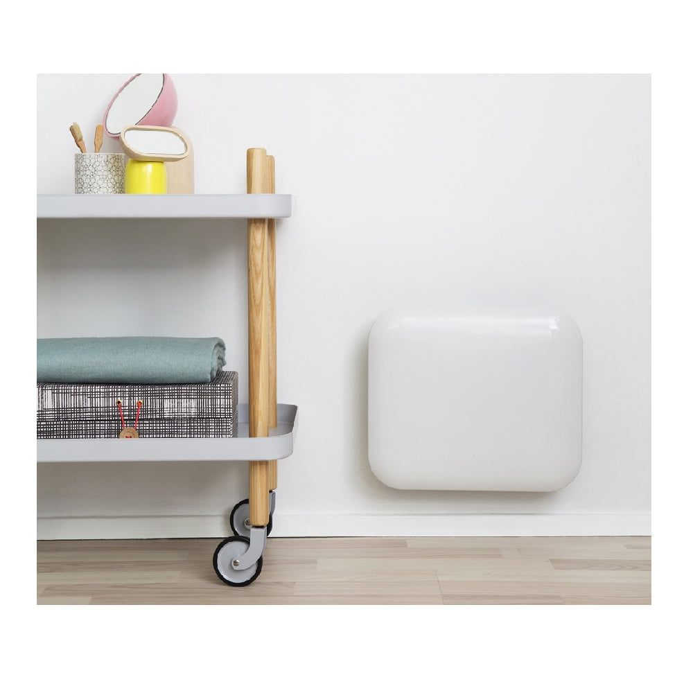 Mill | IB250 Steel | Panel Heater | 250W | Suitable for 2-5 m² | Digital Thermostat | IPX4 | White