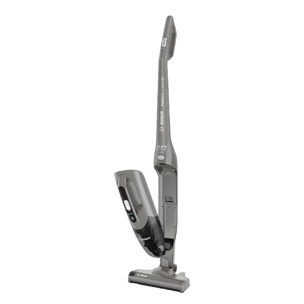 Bosch | BBHF214G | Cordless Vacuum Cleaner | Readyy'y Serie | 2 | 2-in-1 Stick / Handheld | 14.4V | Autonomy 35 min | Grey