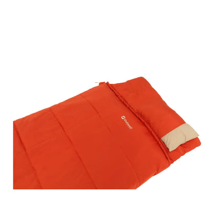 Outwell | Sleeping Bag | Contour Lux Deep Blue / Red | 220 x 85 cm | -19 to 15 °C
