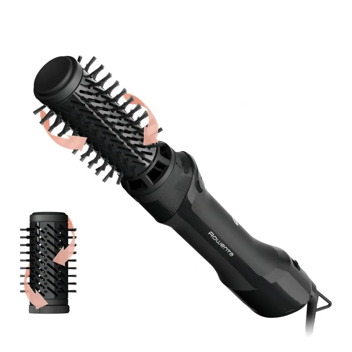 Rowenta | Hair straightening brush/hair dryer | UB9520F0 | 1000 W | Black