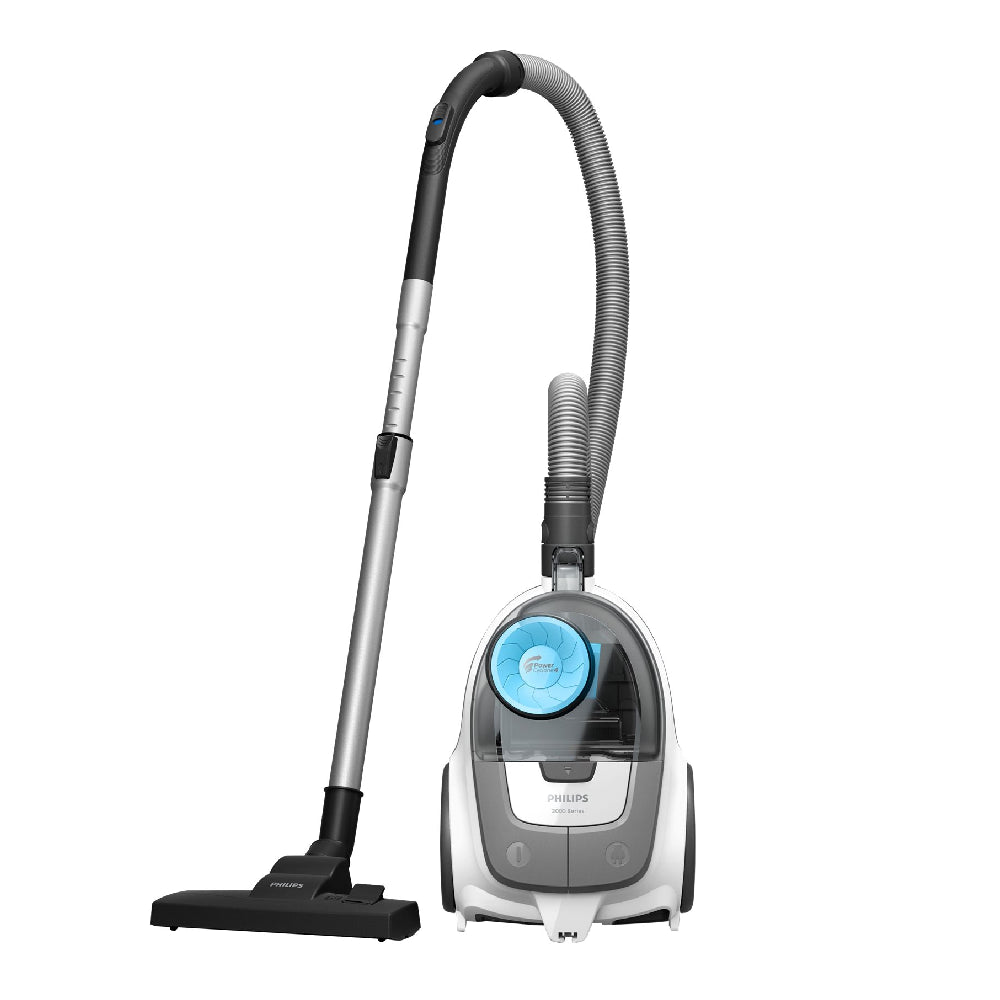 Philips | XB2122/09 | Vacuum Cleaner | Bagless | Series 2000 | 850W | 1.3L | PowerCyclone 4 | Arctic White / Sky Blue
