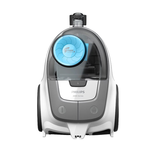 Philips | XB2122/09 | Vacuum Cleaner | Bagless | Series 2000 | 850W | 1.3L | PowerCyclone 4 | Arctic White / Sky Blue