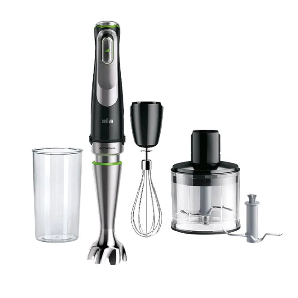 Braun | MQ 9135XI | Hand blender | MultiQuick 9 | 1200W | SmartSpeed | ActiveBlade | 0.5L Chopper | Black / Silver