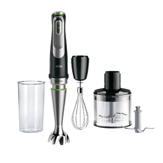 Braun | MQ 9135XI | Hand blender | MultiQuick 9 | 1200W | SmartSpeed | ActiveBlade | 0.5L Chopper | Black / Silver