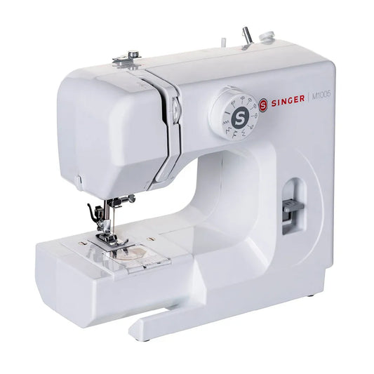 Singer | M1005 | Sewing Machine | 11 stitches | 1-step Buttonhole | Free Arm | Auto Threading | White