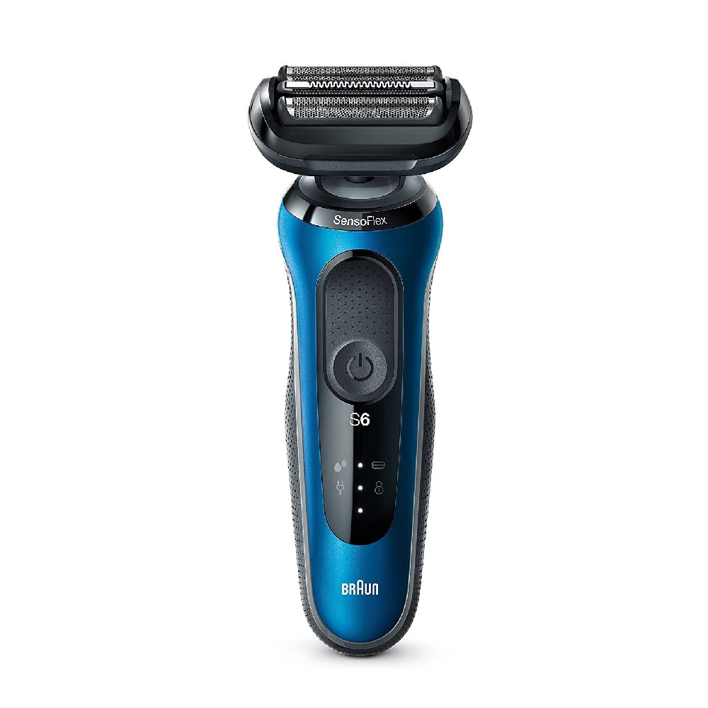 Braun | 61-B1500s | Shaver | Series 6 | Wet & Dry | AutoSense | EasyClick | Autonomy 50 min | Blue / Black