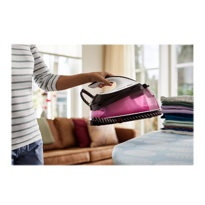 Philips | GC7842/40 | Steam generator iron | 2400W | 6.5bar | 120g/min | Auto Shut-Off | Purple / White