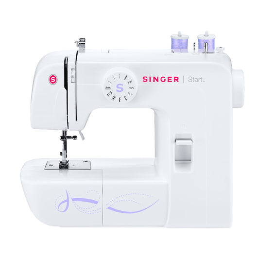 Singer | START 1306 | Sewing machine | 6 stitches | 4-Step Buttonhole | Vertical Shuttle | Free arm | White