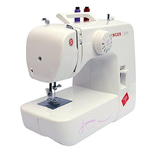 Singer | START 1306 | Sewing machine | 6 stitches | 4-Step Buttonhole | Vertical Shuttle | Free arm | White