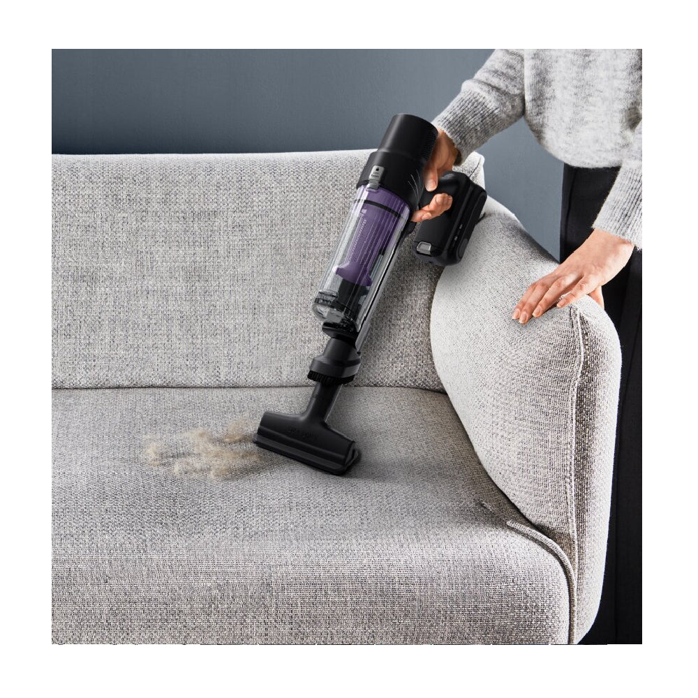 Tefal | TY6A31WO | Vacuum cleaner - cordless | 140W | Stick/handheld | Autonomy 45 min | Black / Purple
