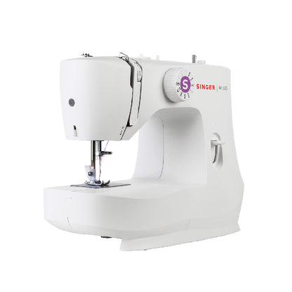 Singer | M1605 | Sewing machine | 6 stitches | 4-Step Buttonhole | Free arm | White