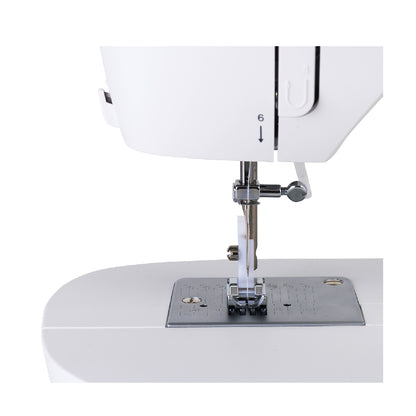 Singer | M1605 | Sewing machine | 6 stitches | 4-Step Buttonhole | Free arm | White
