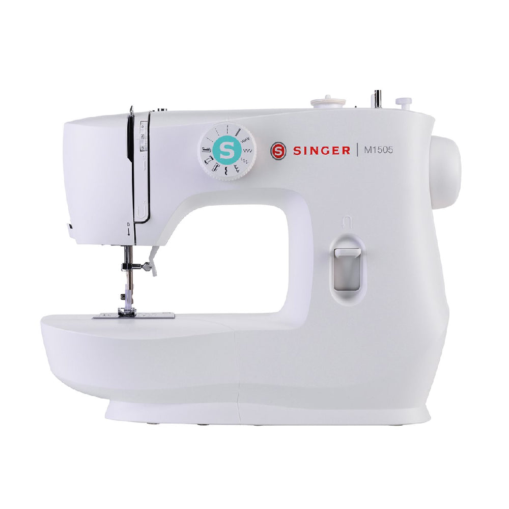 Singer | M1505 | Sewing Machine | 6 stitches | 4-step Buttonhole | Free arm | White