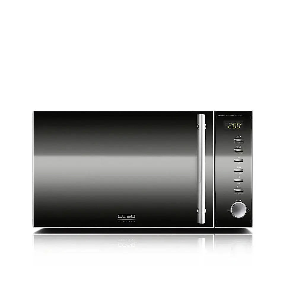 CASO Design | Microwave oven | MG20 Ceramic menu | 20 L | 800 W | Black | Silver