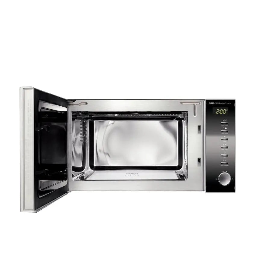 CASO Design | Microwave oven | MG20 Ceramic menu | 20 L | 800 W | Black | Silver