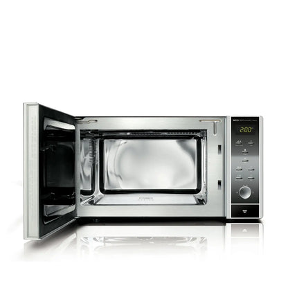 CASO Design | Microwave oven with Grill | MG25 Ceramic menu | 25 L | 900 W | Black | Silver