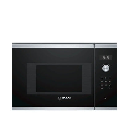 Bosch Serie | 6 | Microwave Oven | BFL524MS0 | Built-in | 20 L | 800 W | Black | Silver