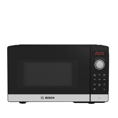 Bosch Serie | 2 | Microwave Oven | FFL023MS2 | 20 L | 800 W | Black | Silver