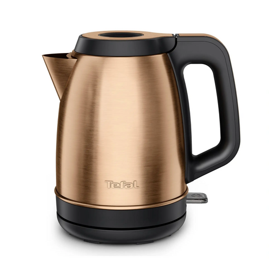 TEFAL | Kettle | KI280G10 | Electric | 2.4 kW | 1.7 L | Black | Gold