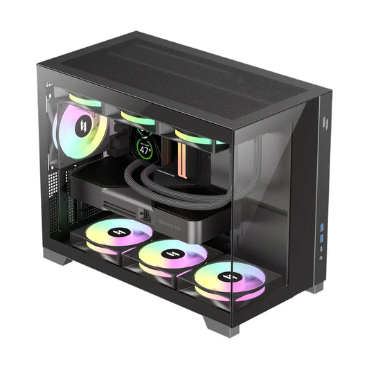 Gamemax | Case | NEX C33 BK | MATX/BTF | Black