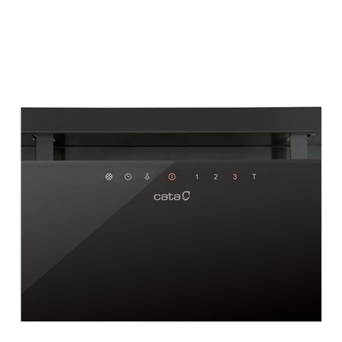 CATA | Cooker Hood | DUAL A BK | Black
