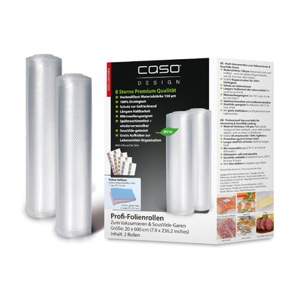 Caso | Vacuum Rolls | 01221 | 2 pcs