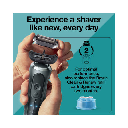 Braun | Replacement Heads | 74S SILV S7 | Series 7 | Silver