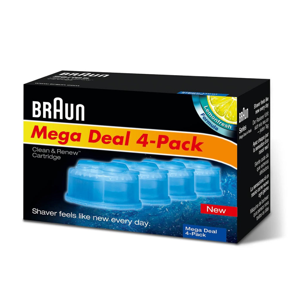 Braun | Cleaning Refills | CCR4 3+1 | Clean & Renew