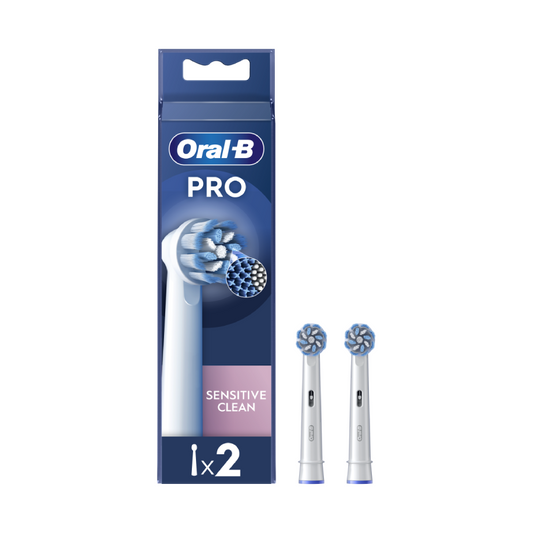 Oral-B | Toothbrush Heads | EB60X-2 | Sensitive Clean Pro | 2 pcs