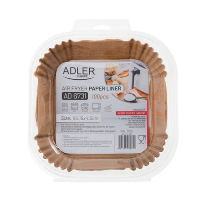 Adler | Paper Liners | AD 6731 | 100 pcs