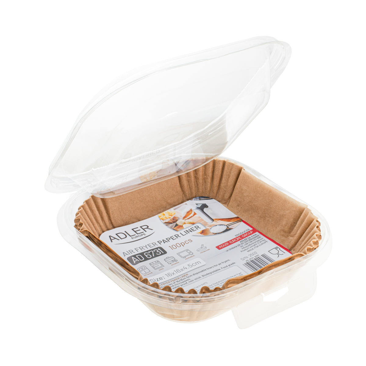 Adler | Paper Liners | AD 6731 | 100 pcs